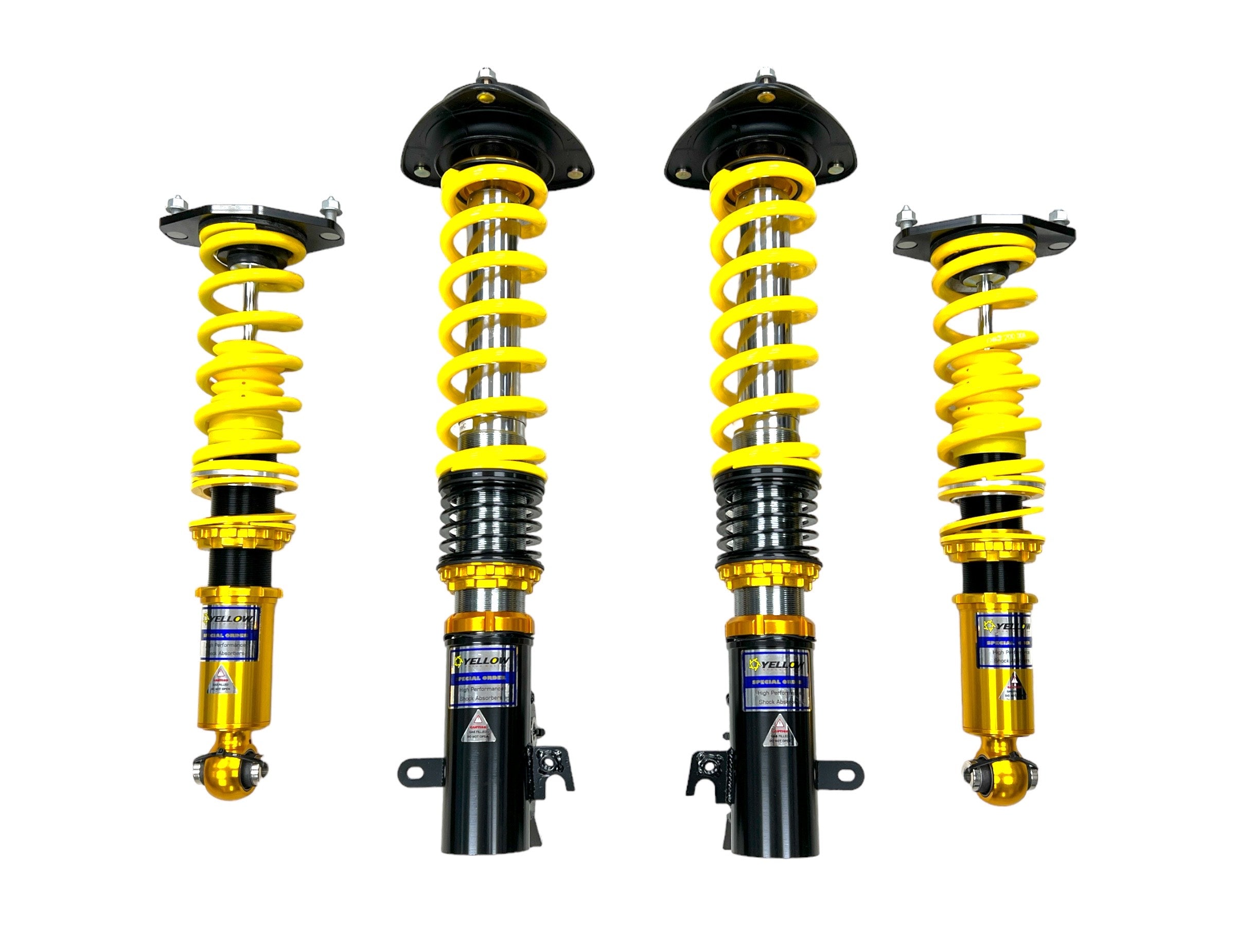 YELLOW SPEED RACING CLUB PERFORMANCE 3-WAY COILOVERS HONDA INTEGRA