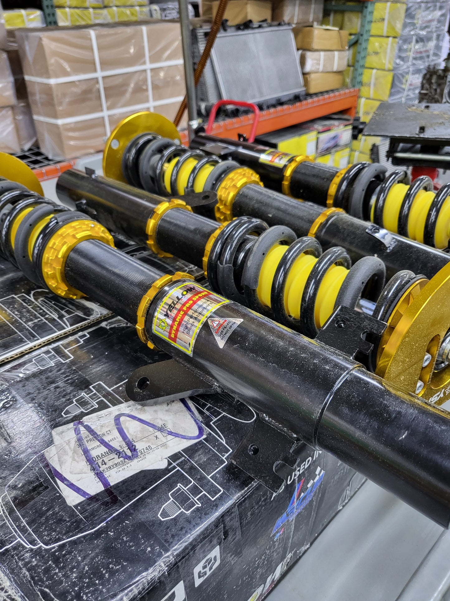 OPEN BOX / RETURNED Dynamic Pro Sport Coilovers - Range Rover Evoque 2012-2018 (L538)