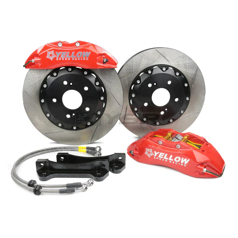 YELLOW SPEED RACING FRONT BIG BRAKE KIT 330MM X 32MM DISC 6 POT