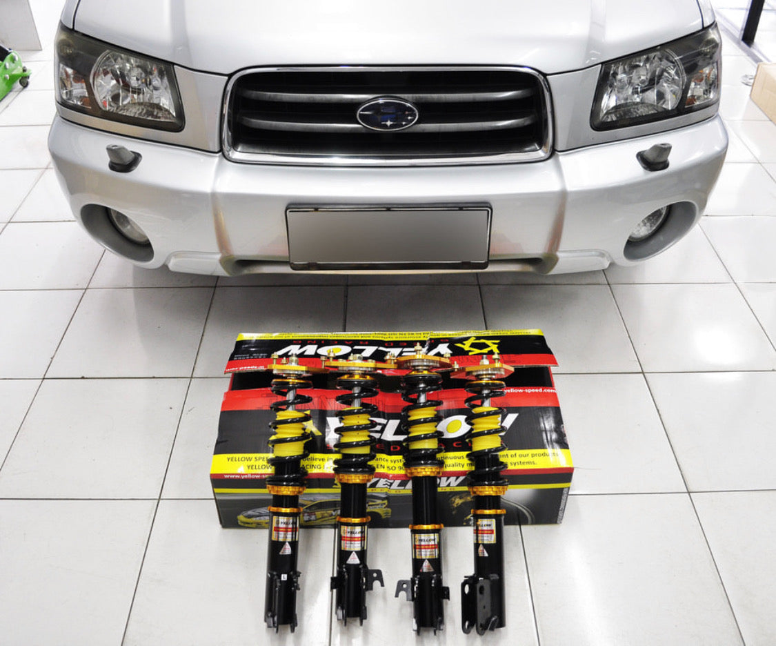 YSR Pro Sport Digressive Series Coilovers - Subaru Forester 2003-2008 / Forester XT 2004-2007 (SG)