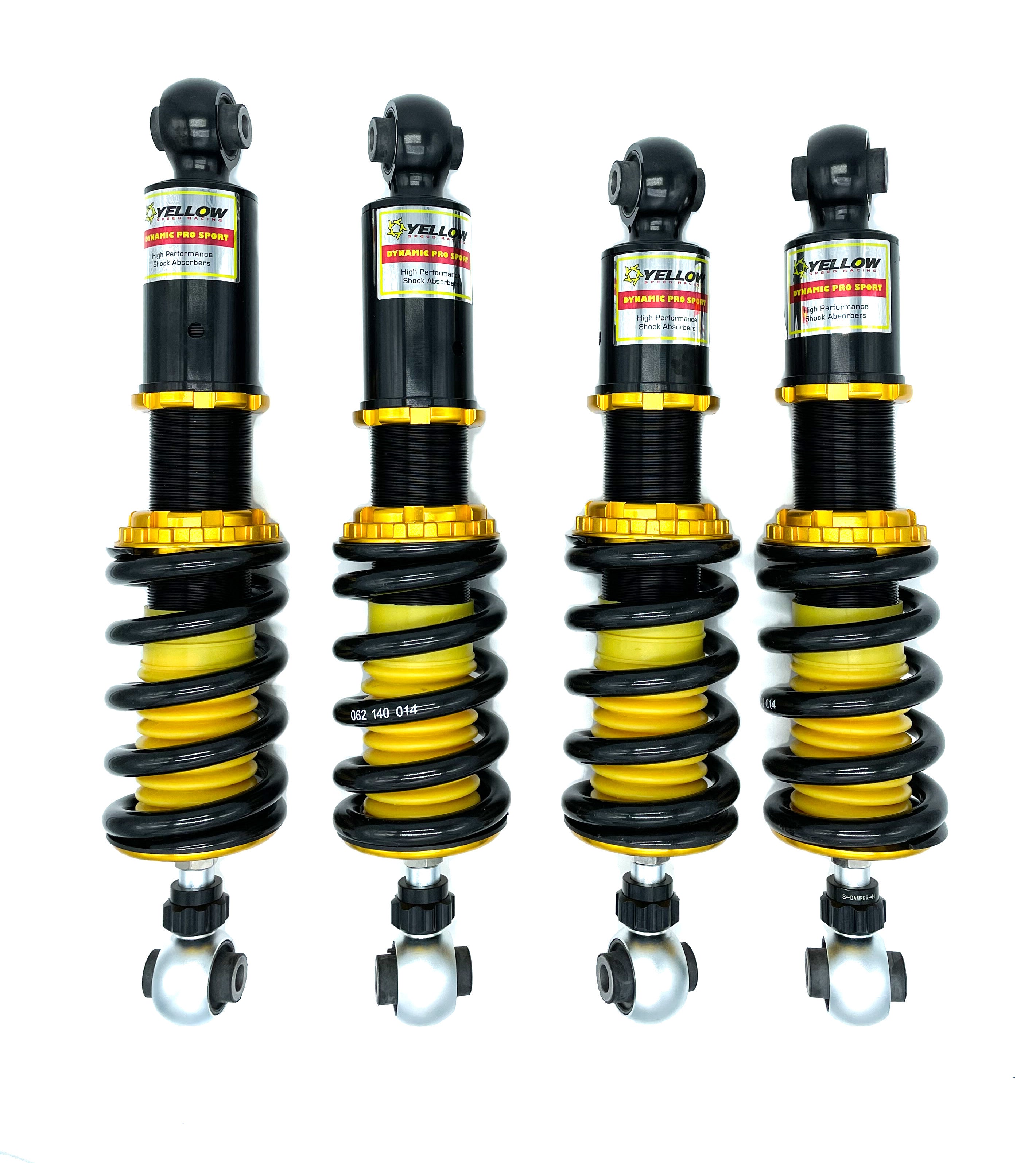 Dynamic Pro Sport Coilovers Audi R8 20082015 (V10 Models) Yellow