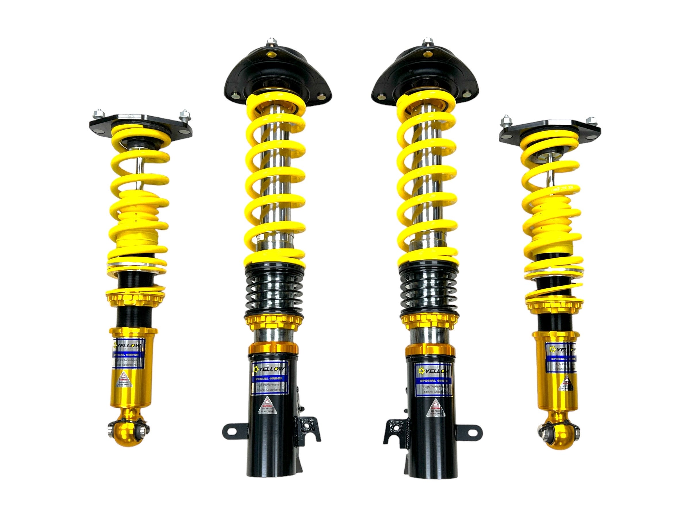 Dynamic Pro Gravel Rally Coilovers - Honda Fit 2009-2014 (GE) – Yellow ...