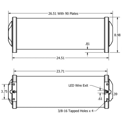 Universal Air Acrylic RGB Air Tank - Universal