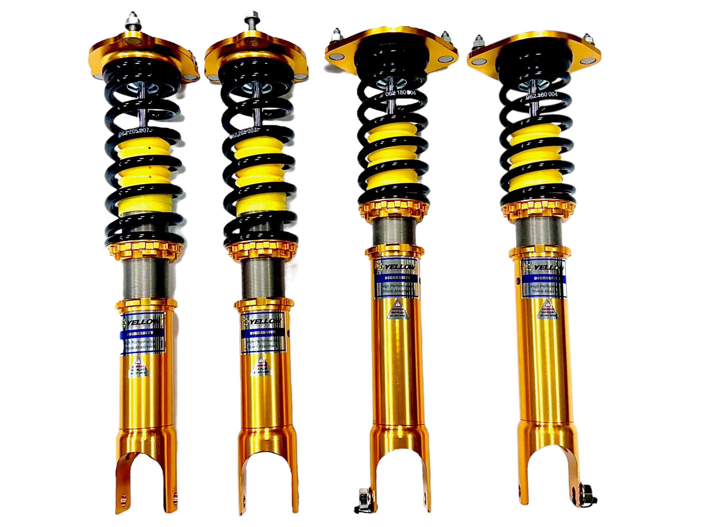 YSR Pro Sport Digressive Series Coilovers - Ferrari California 2008-2013