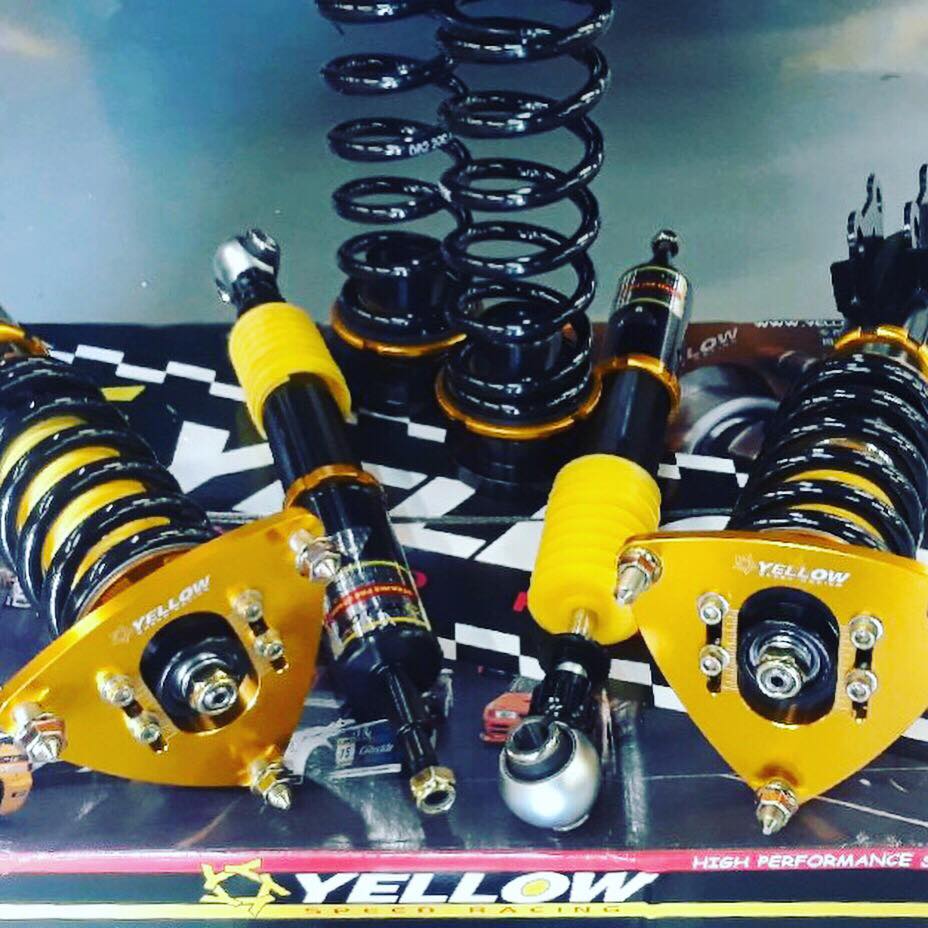 Dynamic Pro Sport Coilovers Toyota Camry 20182024 (XV70) Yellow Speed Racing, USA