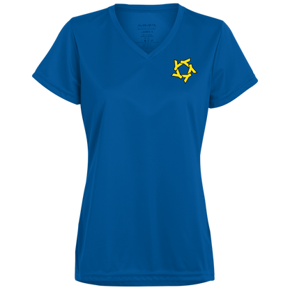 YSR Ladies’ Moisture-Wicking V-Neck Tee